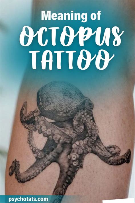 octopus tattoos|octopus tattoo meaning symbolism.